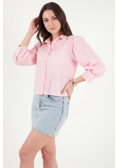Lela Bayan Gömlek 6982208 Pembe