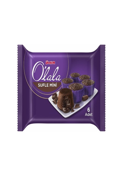 Ülker Olala Sufle 12x162 G Çikolata Kaplı Bisküvi 3'li Ekonomik Paket - 3 Adet Tarı