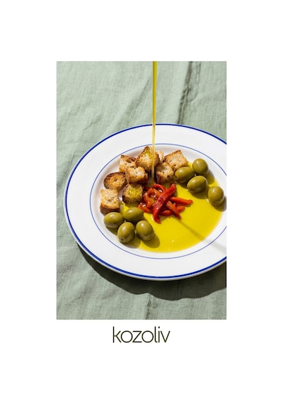 Kozoliv Erken Hasat Soğuk Sıkım Naturel Sızma Zeytinyağı Cam Şişe 500 ML