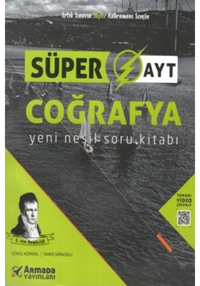 Armada Yayınları Süper AYT Coğrafya Yeni Nesil Soru Kitabı