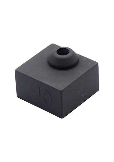 Koodmax 2 Adet CR10 Baskı Ekstrüzyon Kafası MK8 Isıtıcı Blok Silikon Kılıfı 3D Yazıcı