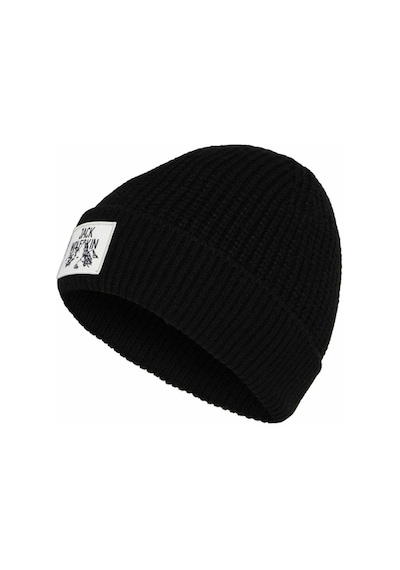 Jack Wolfskin Badge Beanie Unisex Bere Siyah