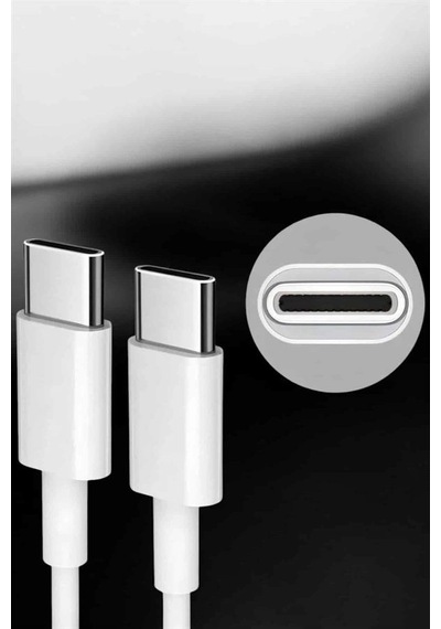 İos Uyumlu Typec Girişli Hızlı Şarj 15/15 Pro Max Adaptör Ve Kablosu