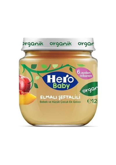 Organik Elma Şeftali 120gr 350 G