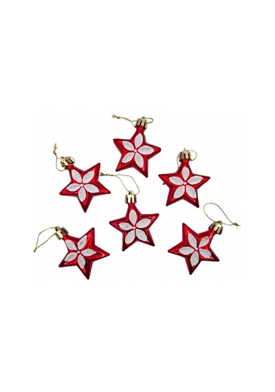 Asılabilir Yılbaşı Yeniyıl Ağacı Süsü Yıldız Christmas New Year Ornaments
