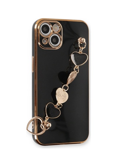 Northcity Apple Uyumlu Apple iPhone 14 Kılıf Esila Silikon - Siyah
