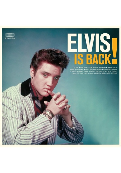 Elvis Presley - Elvis Is Back - Limited Edition In Solid Orange Colored Vinyl. - Plak
