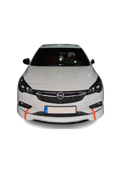 Opel Astra K Custom Ön Ek Karlık Abs Plastik Mat Siyah 2015 2016 2017 2018 2019 2020 2021