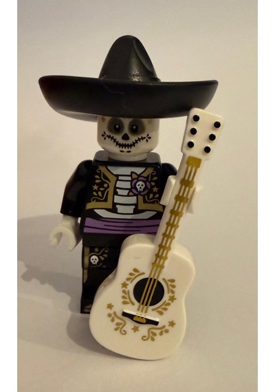 Orjinal Lego Minifigür Mariachi Skeleton