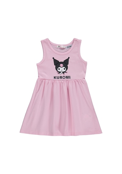 Kuromi 2-5 Yaş Elbise - Pembe