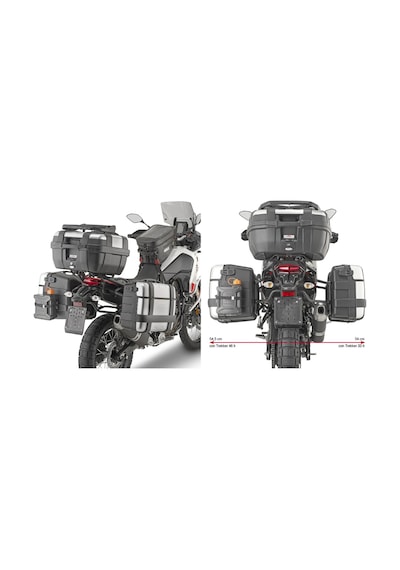 Givi Plo2145Mk Yamaha Tenere 700 19-21 Yan Çanta Taşıyıcı N11.2735