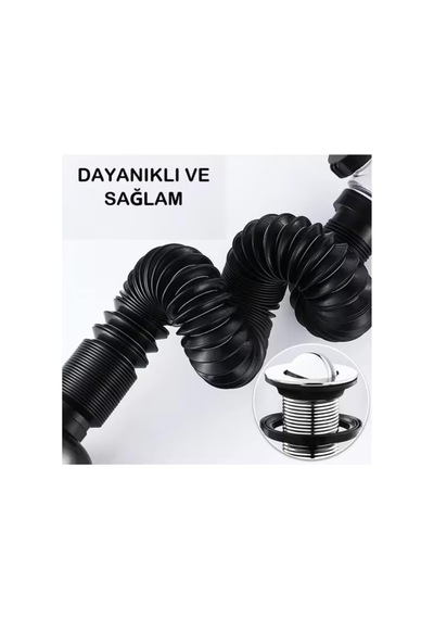 Koku Haşere Önleyici Banyo Lavabo Gider Borusu, Kolay Kurulum, Genişletilebilir Banyo Ve Lavabo