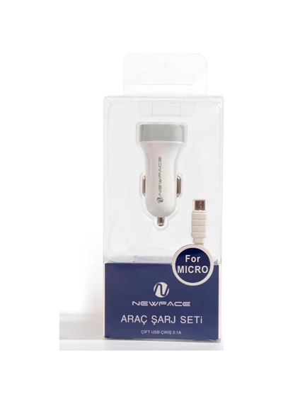 Newface C17 Micro Usb 2.1a Araç Şarjı Belirtilmemiş