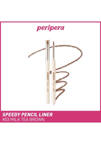 Suya Dayanıklı Sunan Göz Kalemi Speedy Pencil Liner 3 Milk Tea Brown Diğer