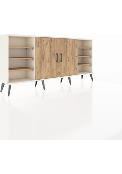 Arges Konsol 9 Raflı 2 Kapaklı 176x30x83 Aytaşı-çam/çam Çam/çam Arges Konsol 9 Raflı 2 Kapaklı 176x30x83 Aytaşı-çam/çam Çam/çam