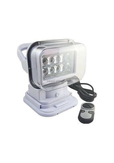 12V Led. Uzaktan Kumandalı. Tekne Projektörü