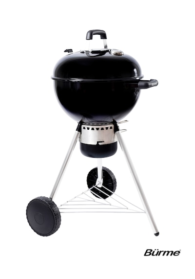 Partner 45.00 Black Profesyonel Kömürlü Barbekü Siyah