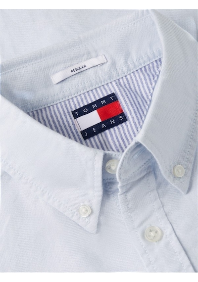 Tommy Hilfiger Tjm Reg Oxford Shırt Ext Erkek Mavi Gömlek - Dm0dm21298