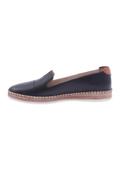 Dgn P01-22y Bayan Strobelli Anatomıc Footwear Deri Ayakkabı P01-1512-R1534 Siyah
