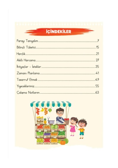 1. Sınıf Finansal Okur Yazarlık - Güncel Müfredat - Para Hakkında Herşey