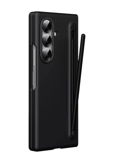 Samsung Galaxy  Uyumlu,  Z Fold 6 Hole Fold Kapak - Siyah