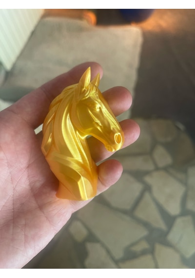 10cm Altın Renk At Lüks Ev Aksesuarı Modern Ofis Masaüstü Dekor Ürünü