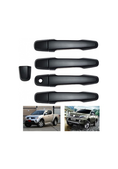 Ducki Fiat Fullback 2015 Sonrası Kapı Kolları Siyah
