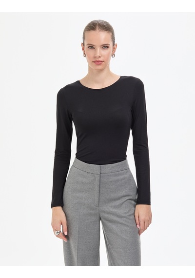 Pierre Cardin Kadın Siyah Bluz Örme 50317061-vr046 Siyah
