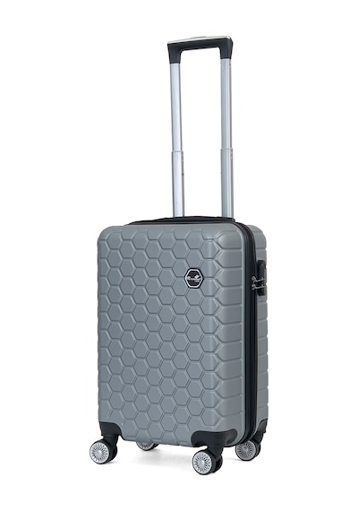 Reymond Luggage Altıgen Abs Seyahat Valizi, Kabin Boy Gri