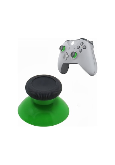 1 Adet Xbox One - One S/x - Series S/x Uyumlu Analog Topuz Renkli Başlık Siyah Yeşil