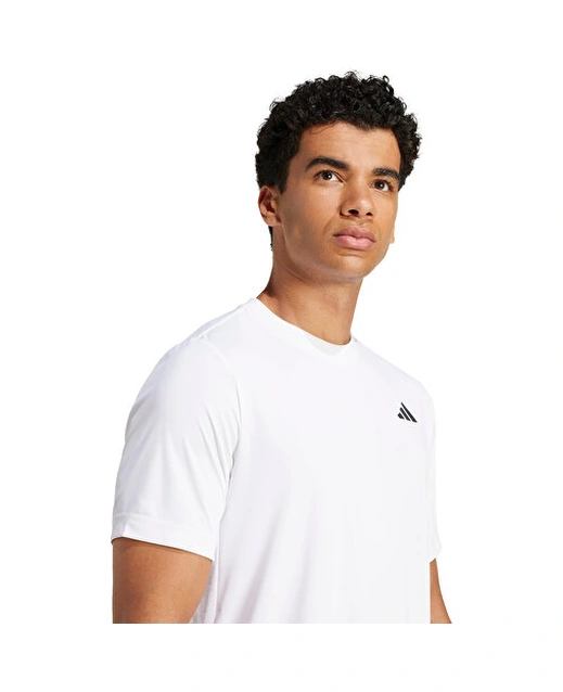 Adidas Club Tee Erkek Tenis Tişörtü Jd8639 Beyaz Beyaz