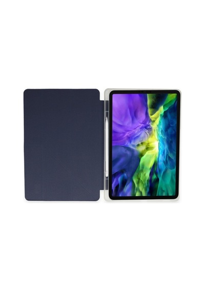 İpad Pro 11 2024 Kılıf Kalemlikli Mars Tablet Kılıfı - Lacivert Diğer