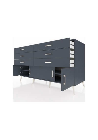 Kronos Konsol 2 Raflı 6 Çekmeceli 4 Kapaklı 176x59x99 Antrasit-an Antrasit-antrasit Kronos Konsol 2 Raflı 6 Çekmeceli 4 Kapaklı 176x59x99 Antrasit-an Antrasit-antrasit