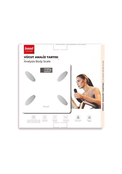 Bood TR-95 Vücut Analiz Tartısı Baskül Analysis Body Scale