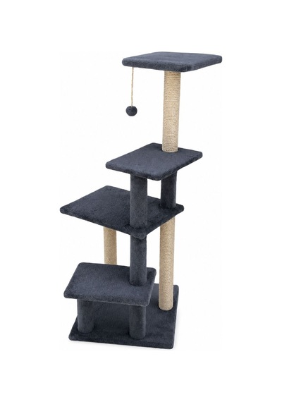 Missidea Mg02 Premium Çok Katlı Uzun Boy Kedi Tırmalama Tahtası Antrasit