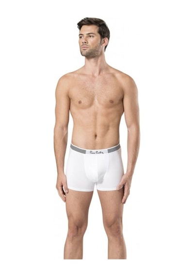 Pierre Cardin Erkek Ekonomik 4 Lü Modal Beyaz Boxer Beyaz