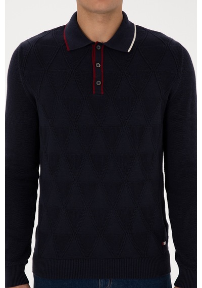 U.s. Polo Assn. Erkek Lacivert Kazak /triko 50308307-vr033 Lacivert