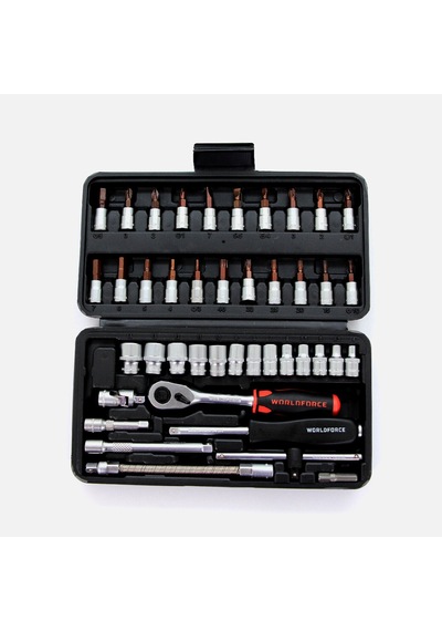Worldforce Lokma Takımı 46 Parça S-ultra 1/4 - 11502