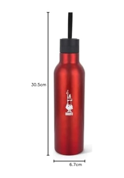 Bialetti - Termal Şişe - 500ml - Kırmızı Renk - Paslanmaz Çelik - Çift Katmanlı - 12 Saat Sıcak 24 Saat Soğuk Tutar - Hava Geçirmez Vidalı Kapak Özelliği - Özel Silikon Conta Sayesinde Sızdırmaz Şişe Açık Beyaz Bialetti - Termal Şişe - 500ml - Kırmızı Renk - Paslanmaz Çelik - Çift Katmanlı - 12 Saat Sıcak 24 Saat Soğuk Tutar - Hava Geçirmez Vidalı Kapak Özelliği - Özel Silikon Conta Sayesinde Sızdırmaz Şişe Açık Beyaz