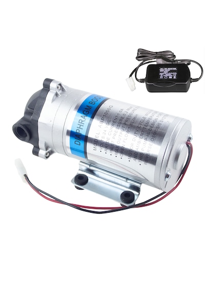 Su Arıtma Cihazı 75gpd Basınç Pompası Ve Adaptör Motor