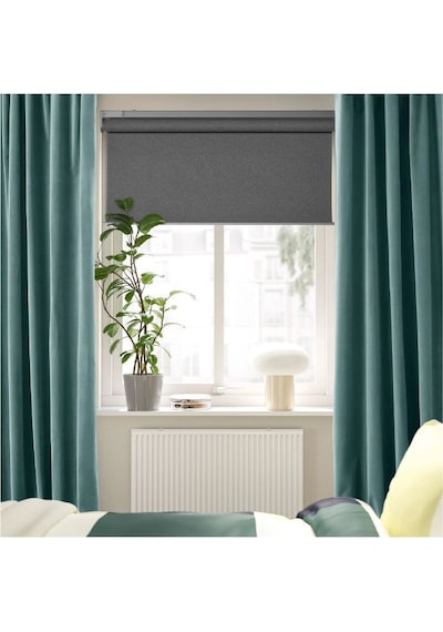 Ikea Sanela Fon Perde 140x300 Cm Turkuaz