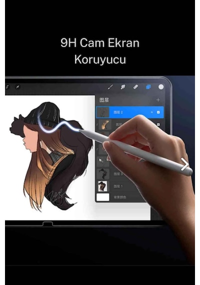 Apple Uyumlu iPad A16 11. Nesil Ve 10. Nesil A3355 A2757 Tablet Kılıfı Tablet Kalemi Ekran Koruyucu Set Tablet Kılıfı