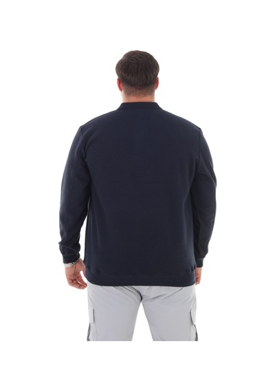Erkek Battal Beden 158 Kiloya Kadar Uygun Bedenli Geniş Kalıp Baskılı Polo Yaka Selanik Sweat Lacivert Erkek Battal Beden 158 Kiloya Kadar Uygun Bedenli Geniş Kalıp Baskılı Polo Yaka Selanik Sweat Lacivert