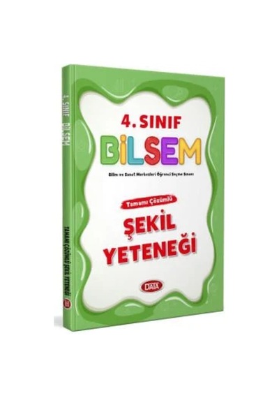 4.Sınıf Bilsem Şekil Yeteneği- Data Yayınları