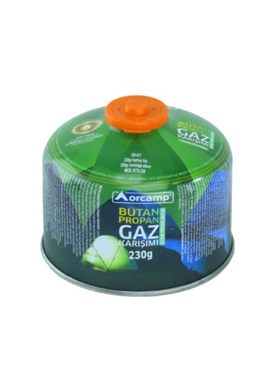 Orcamp 230 Gram Vidalı Gaz Kartuşu Çok Renkli