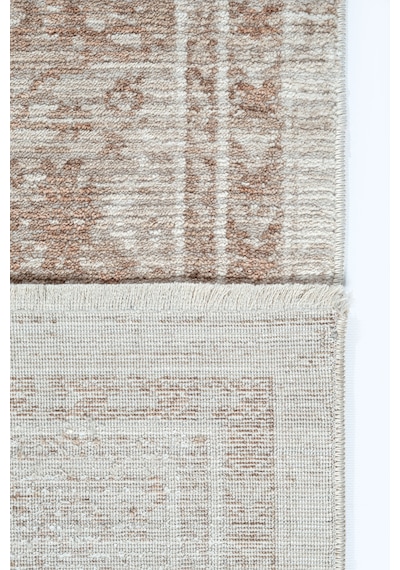 Buhara 0750 Bej Serisi Vintage Modern Eskitme Etnik Desenli Otantik Salon Halısı Krem