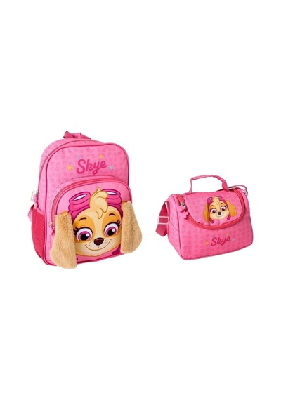 Paw Patrol Skye Okul Çantası Ve Beslenme Çantası Çok Renkli