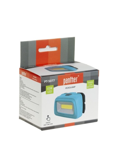 Panther Pt-5077 500 Lümen Led Kafa Lambası Mavi