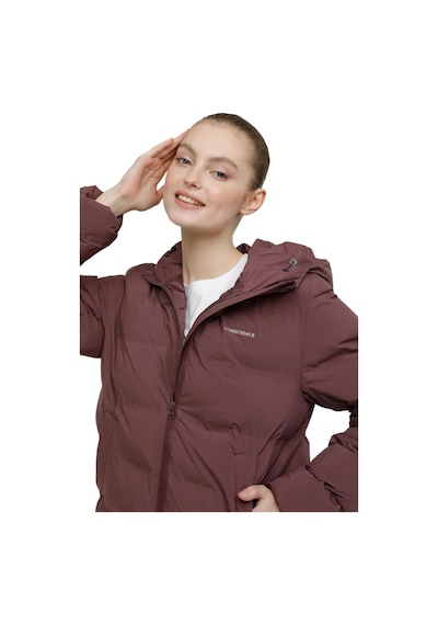 Lumberjack Ct2002 Jenny Coat Murdum Kadın Mont Mürdüm