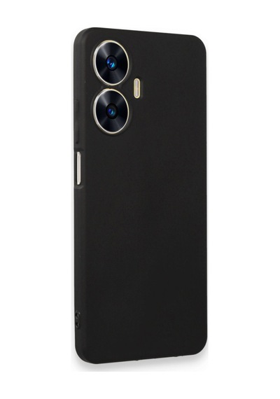 Realme C55 Kılıf First Silikon - Siyah Bzsxx00 1